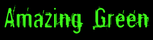 Logo: Amazing Green
